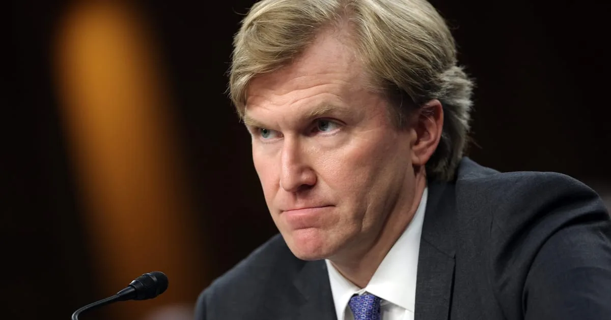 Elbridge Colby discutând despre responsabilitatea Europei în apărarea Ucrainei.