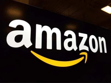 Logo-ul Amazon evidențiază inovația în inteligența artificială și creșterea veniturilor.