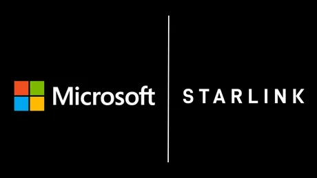 Colaborare între Microsoft și Starlink pentru conectivitate globală prin satelit.