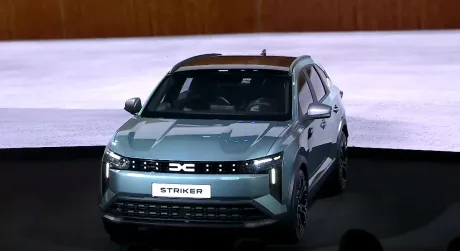 Dacia Striker, un crossover modern, cu design robust și dimensiuni generoase.