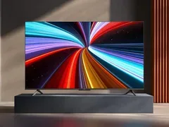 Televizor 4K cu design modern și culori vibrante, ideal pentru divertisment.