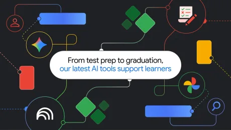 Instrumente AI Google pentru suport educațional și învățare.