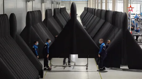 Dronele autonome dezvoltate de Rusia pentru război, în proces de asamblare.