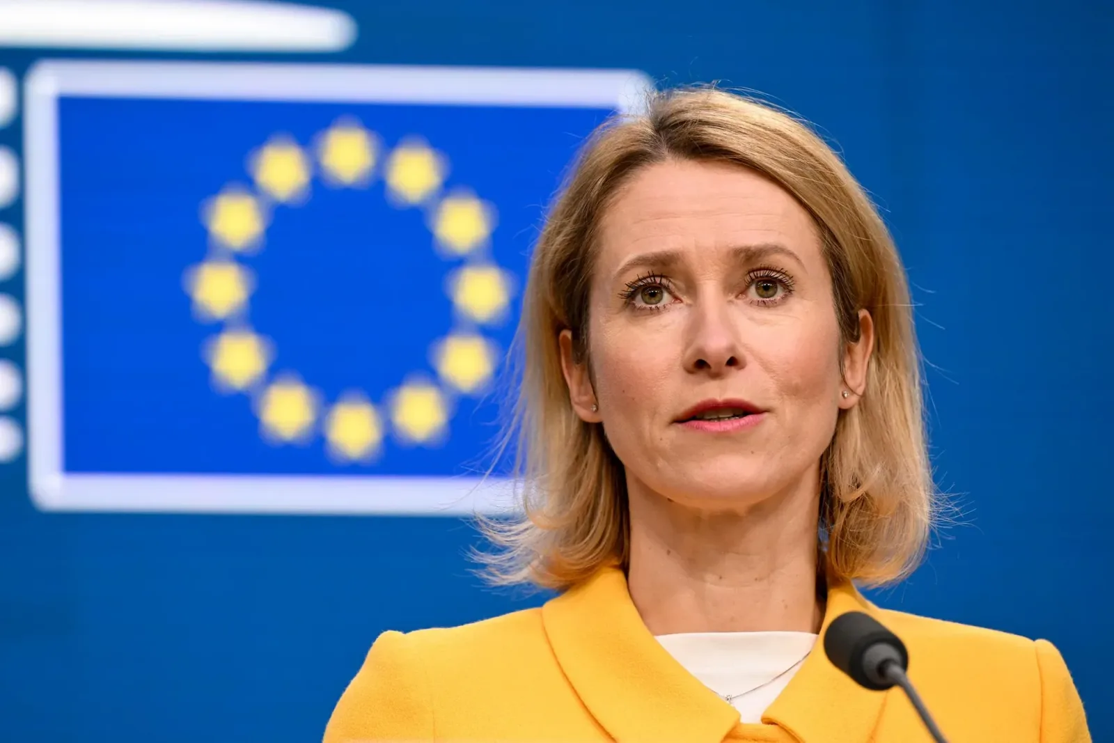 Kaja Kallas discută despre riscurile nucleare generate de atacurile rusești asupra Ucrainei.
