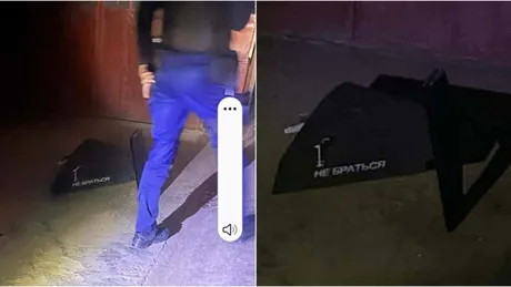 Zona din Galați evacuată din cauza fragmentelor de dronă suspecte.