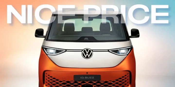 Volkswagen ID.Buzz cu un preț redus, pregătit pentru lichidare de stocuri.
