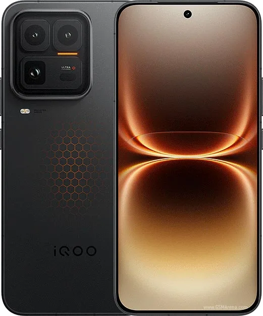 Smartphone iQOO 15 Ultra cu design modern și cameră avansată.
