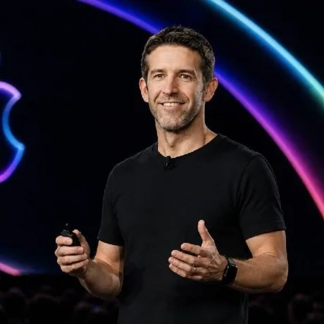 Prezentare despre integrarea AI în produsele Apple.