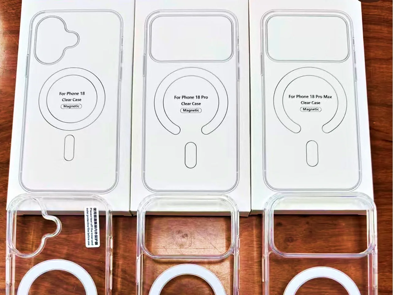 Husele pentru iPhone 18 Pro sugerează un design mai gros și o cameră avansată.