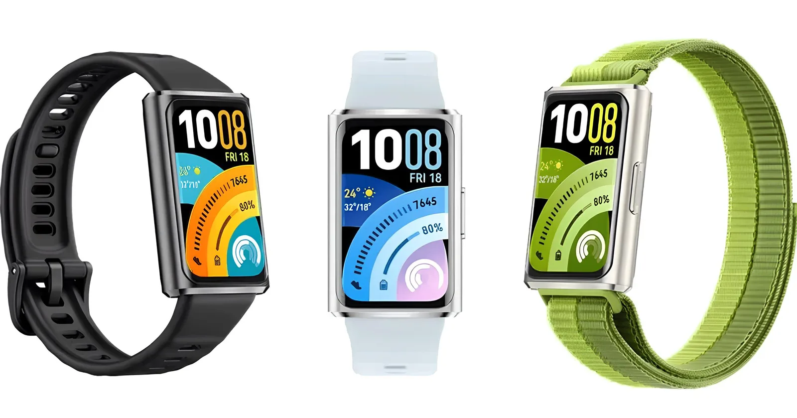 Brățări inteligente Huawei cu ecrane AMOLED și design modern