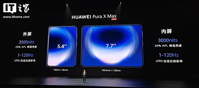 Huawei lansează Pura X Max, primul telefon pliabil cu ecran lat 2:1 - Prețuri începând de la 10.999 yuani și specificații ava
