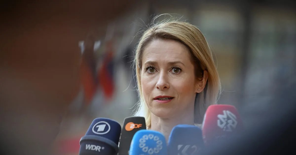 Kaja Kallas discută despre unitatea Uniunii Europene și provocările externe.
