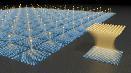 Rețea de atomi neutri pentru calculatoare cuantice mai eficiente și stabile.