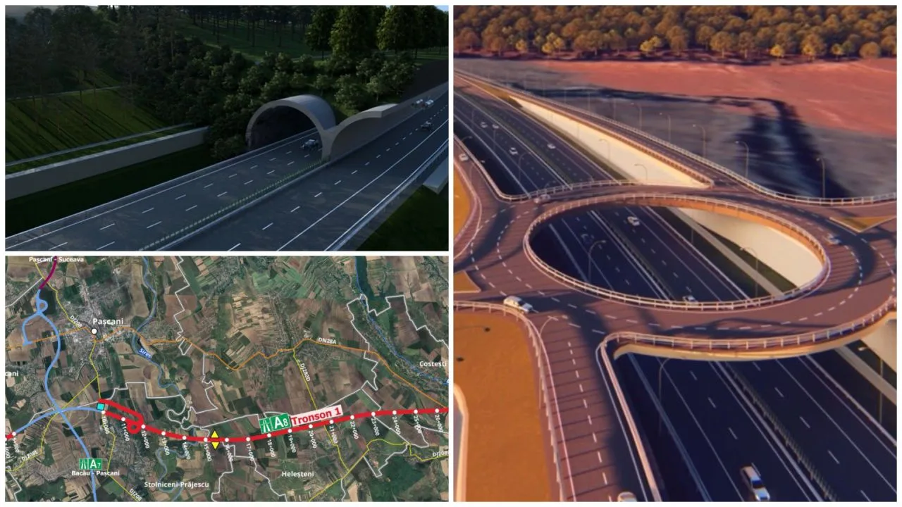 Proiectul Autostrăzii Unirii A8 va îmbunătăți conectivitatea în nordul României.