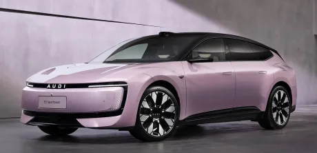 Audi E5 Sportback, un model electric inovator, câștigător în China.