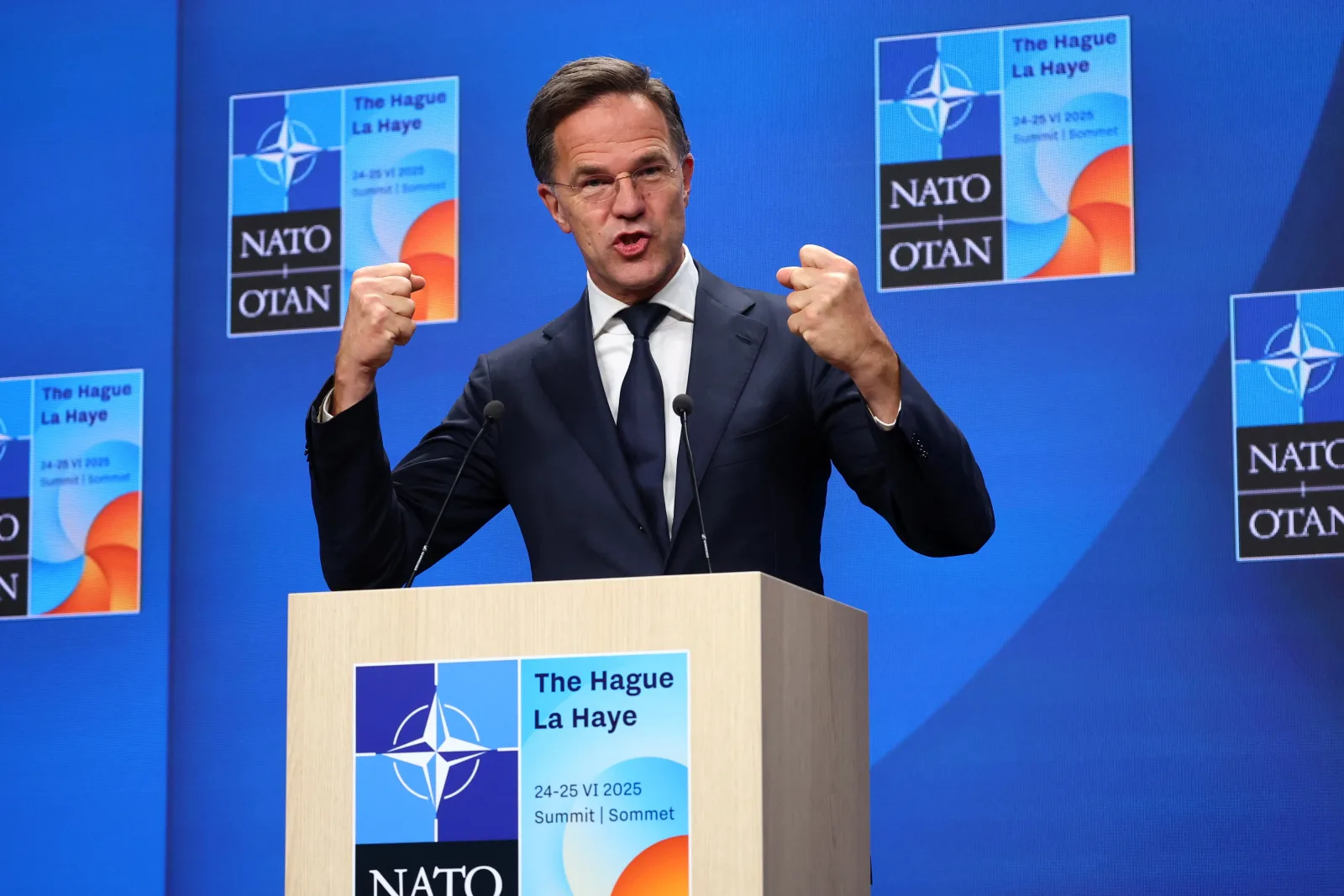 Mark Rutte discută despre consolidarea sprijinului european în cadrul NATO.