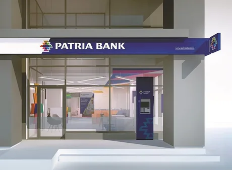 Sediul Patria Bank, simbol al creșterii financiare și creditării eficiente.
