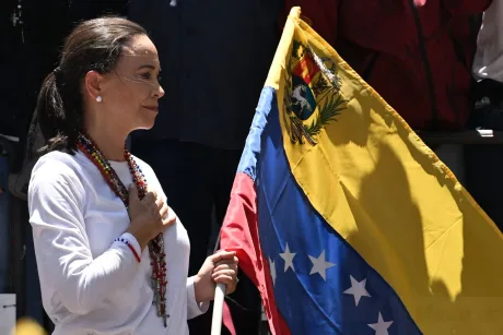 Maria Corina Machado susține o întâlnire cu liderii opoziției în Panama.