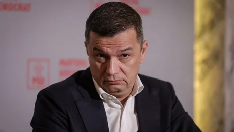 Sorin Grindeanu discută despre viitorul politic al PSD la conferința de presă.
