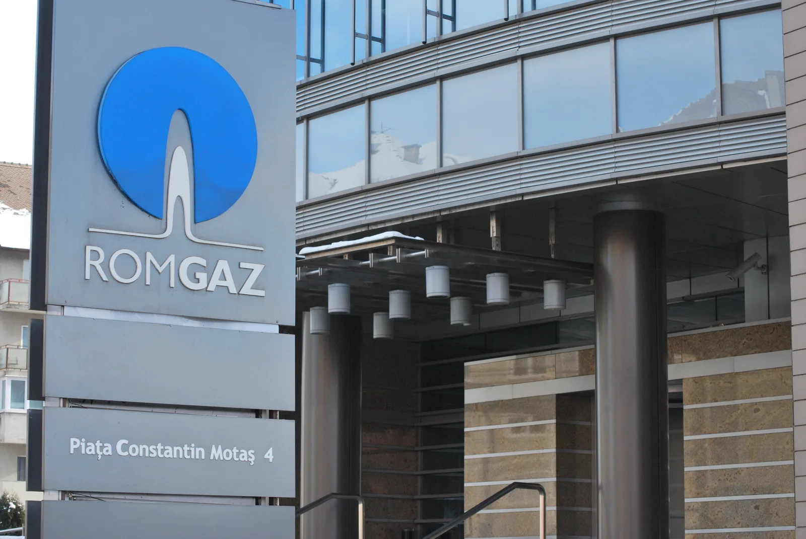 Sediul Romgaz, companie de stat pe piața gazelor naturale.