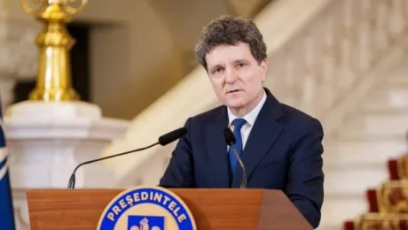 Nicușor Dan discută despre criza politică și desemnarea premierului.