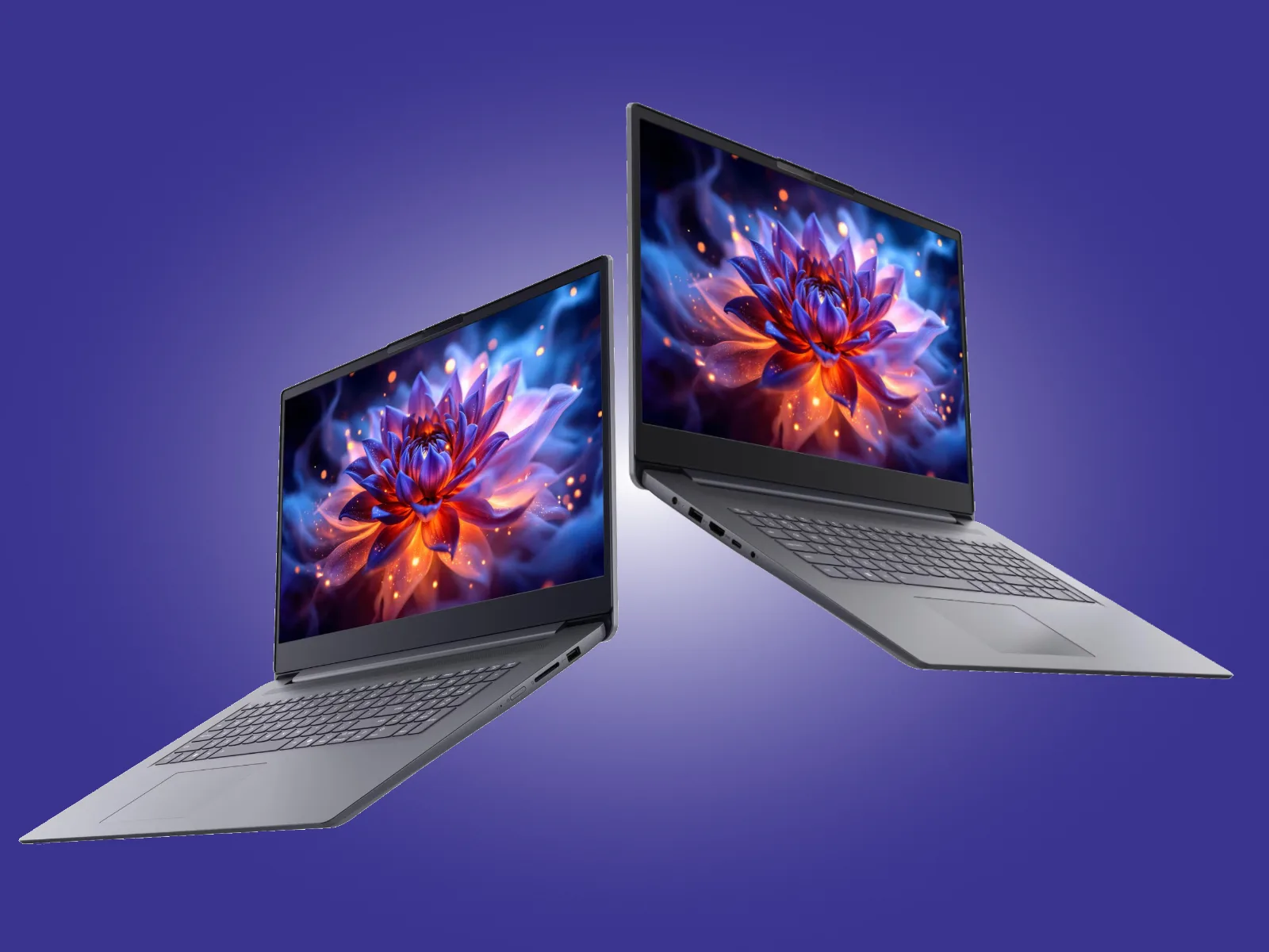 Laptopul Lenovo IdeaPad Slim 3i cu autonomie de 18 ore și ecran de 17 inci.