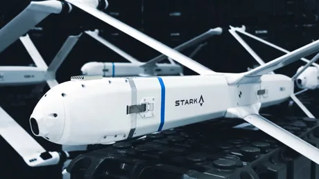 Drone autonome de atac dezvoltate de startupul Stark din Berlin.