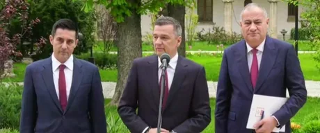 Sorin Grindeanu discută despre angajamentele internaționale ale României la Cotroceni.