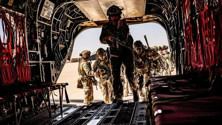 Militari americani din forțe speciale sosesc în Orientul Mijlociu pentru misiuni strategice.