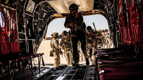 Militari americani din forțe speciale sosesc în Orientul Mijlociu pentru misiuni strategice.