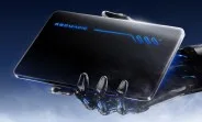 Tableta de gaming RedMagic cu design futurist și specificații avansate.