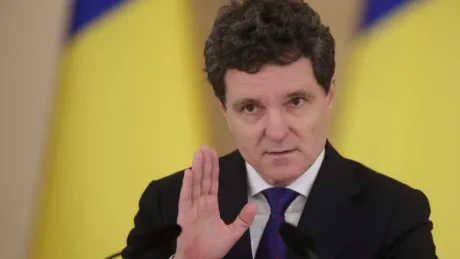 Nicușor Dan discută despre viitorul guvern pro-occidental al României.