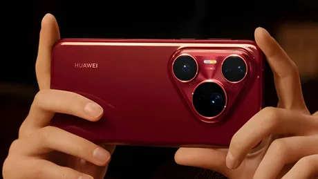 Un smartphone Huawei cu un design elegant și cameră performantă.