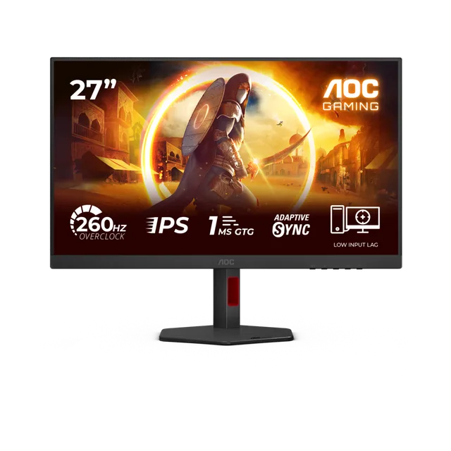 Monitor AOC 27G4ZR cu specificații pentru gaming competitiv.