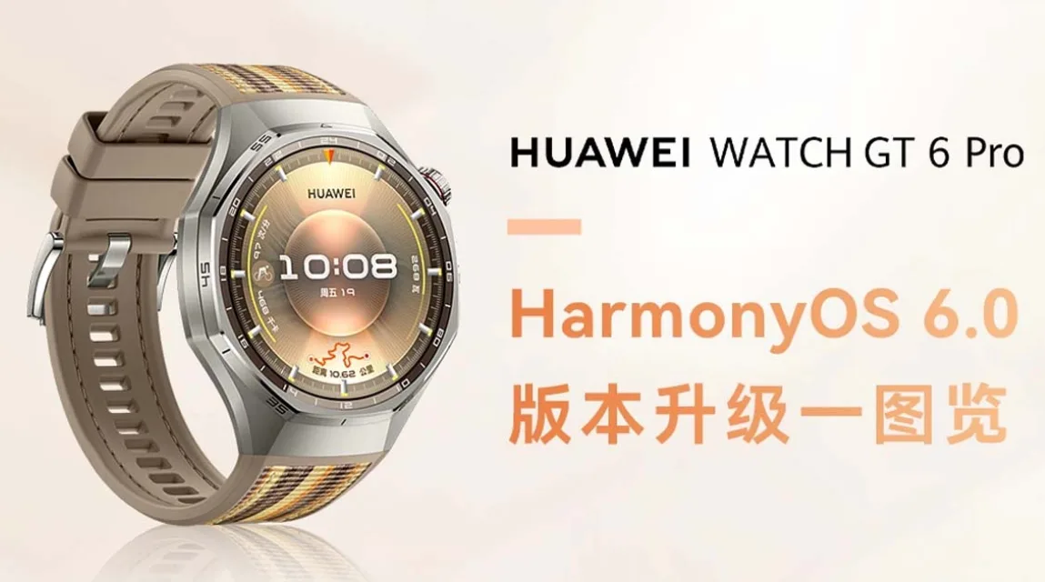 Actualizare importantă pentru Huawei Watch GT 6 Pro cu funcții noi de sănătate.