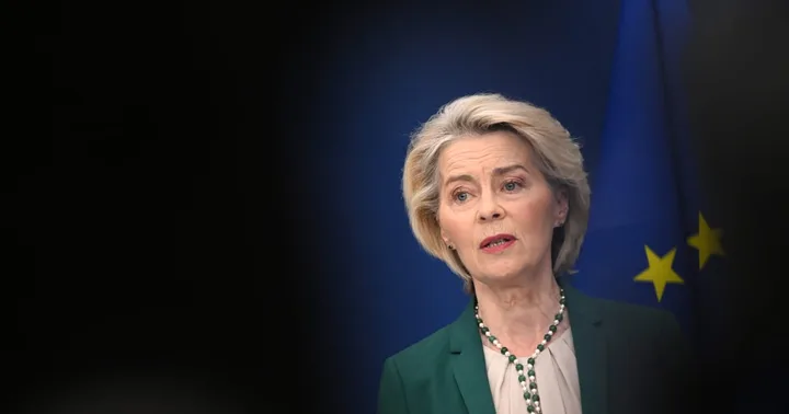 Ursula von der Leyen discută despre apărarea aeriană în Lituania.