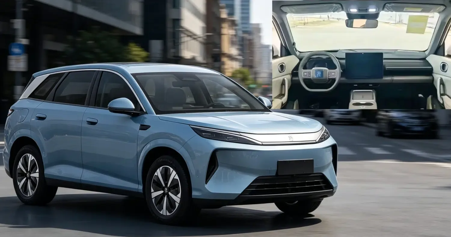 Interiorul noului Atto 3, cu design modern și funcționalități îmbunătățite.