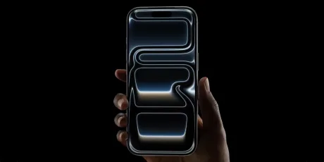 Un smartphone modern cu un design elegant și ecran luminos.
