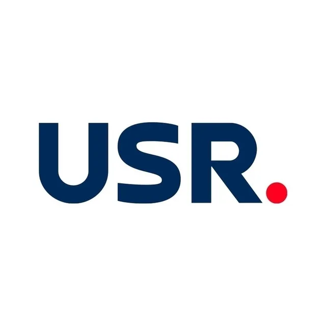 Logo-ul USR, simbol al politicii românești contemporane.
