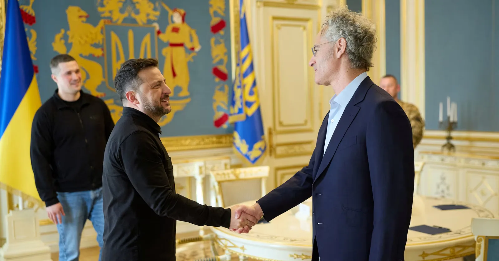 Întâlnire între liderii ucraineni și reprezentanții Palantir pentru dezvoltarea AI în apărarea antidrone.