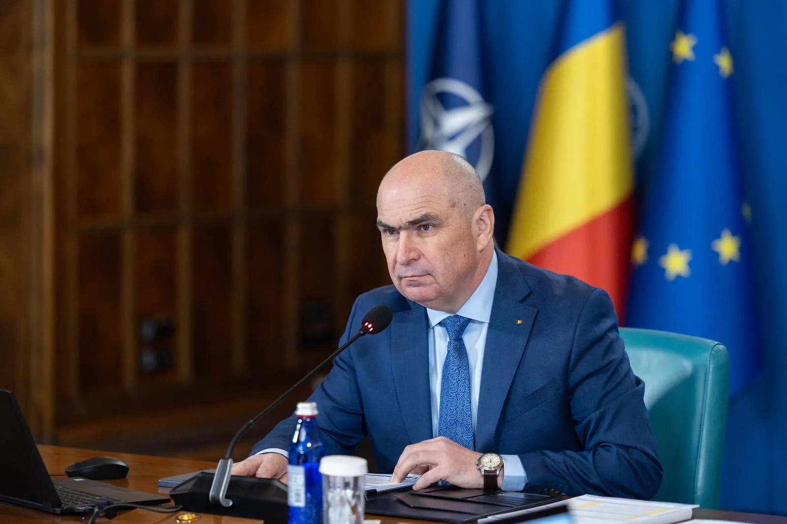 Ilie Bolojan discută despre măsurile de corecție fiscală în România.