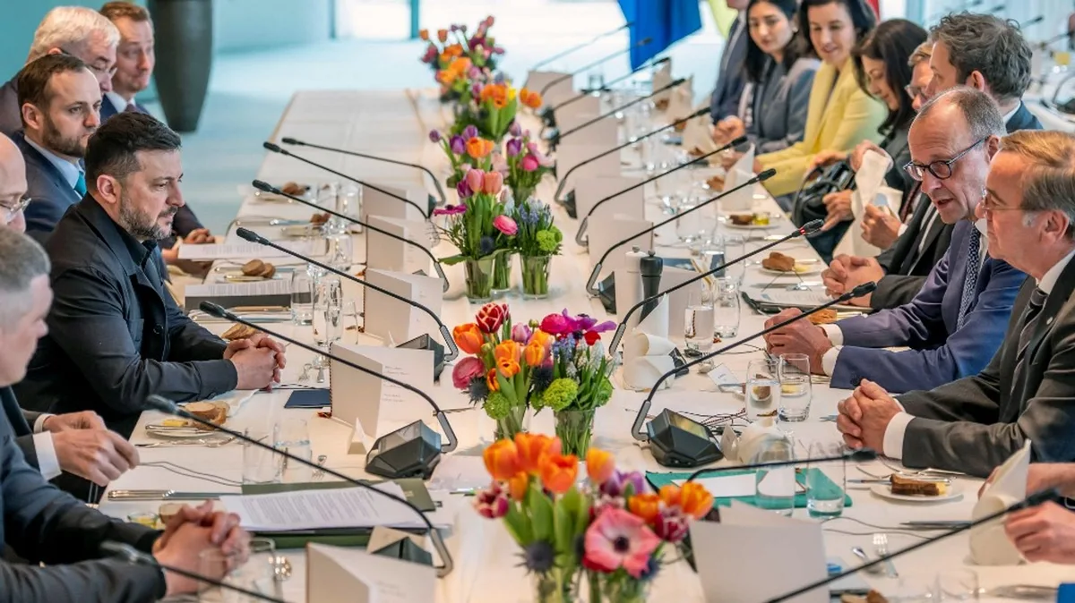 Discuții între oficialii ucraineni și germani despre pachetul de apărare.