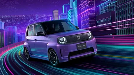 Honda Super-One, hatchback electric compact, ideal pentru orașe aglomerate.