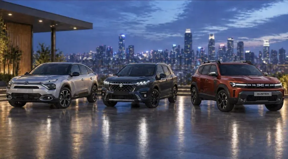 Compararea costurilor totale de utilizare pentru SUV-uri în oraș.