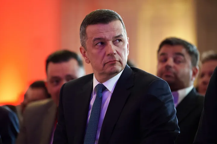 Sorin Grindeanu discutând despre moțiunea de cenzură împotriva Guvernului.