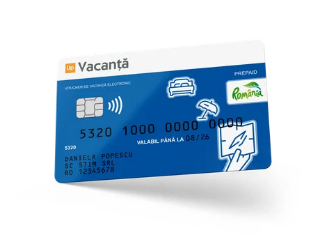 Voucher de vacanță electronic pentru relaxare și odihnă în România.