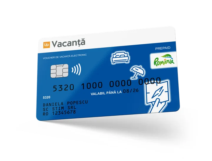 Voucher de vacanță electronic pentru relaxare și odihnă în România.