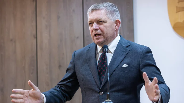 Premierul slovac Robert Fico discută despre interdicția gazului rusesc.
