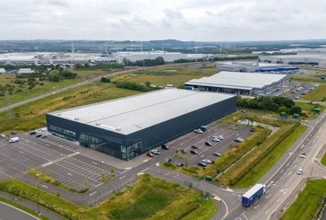 Fabrica Nissan din Sunderland, nefinalizată, destinată motoare electrice.