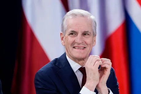 Premierul norvegian Jonas Gahr Støre la o întâlnire oficială în Paris.
